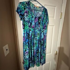 La Cera Floral Dress